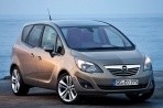 Dane techniczne, spalanie Opel Meriva