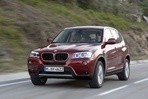 Dane techniczne, spalanie BMW X3